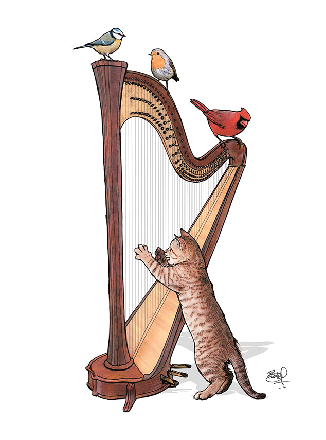 Wings and Strings 145 Shawn Braley Illustration