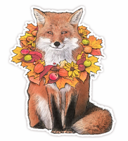 Foxy vinyl sticker