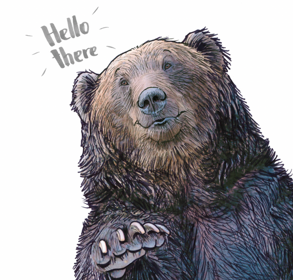 Hello There Bear Gift Enclosure - #Gift6